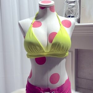 Victoria’s Secret Bikini Top Neon Yellow
